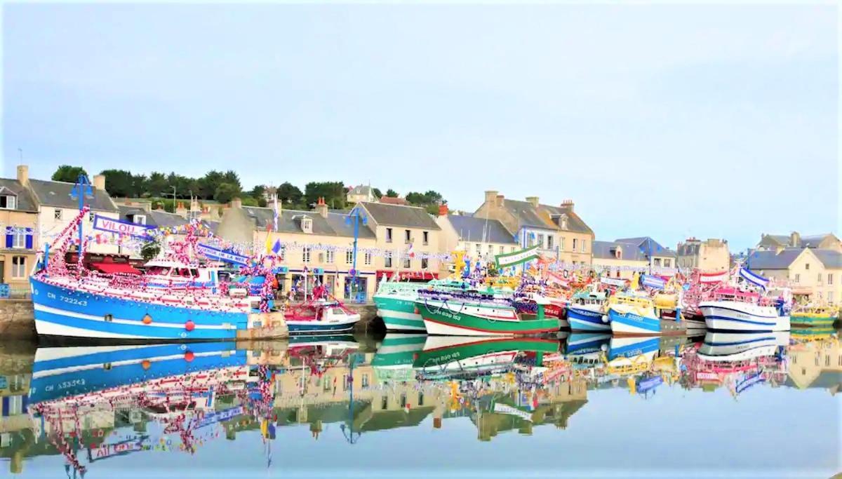 Maison Des Pommiers - Bord De Mer Et Campagne Port-en-Bessin-Huppain Exteriér fotografie